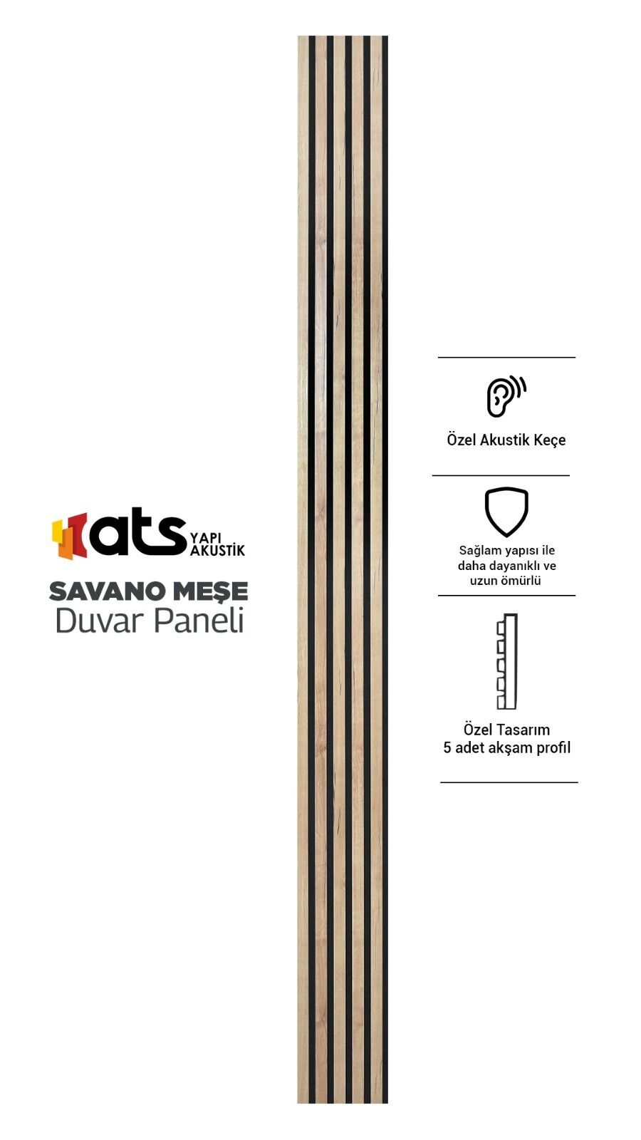 Ahşap Panel Savana Meşe