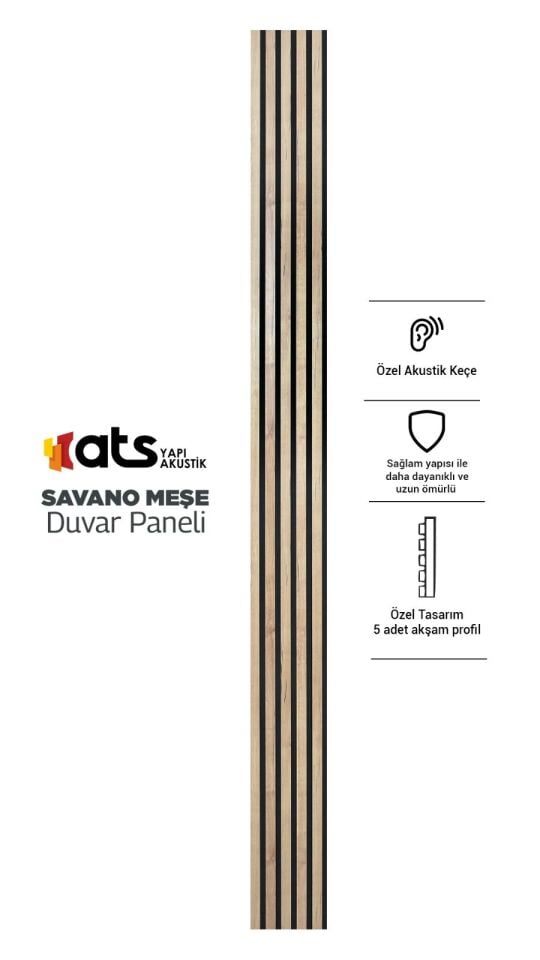 Ahşap Panel Savana Meşe
