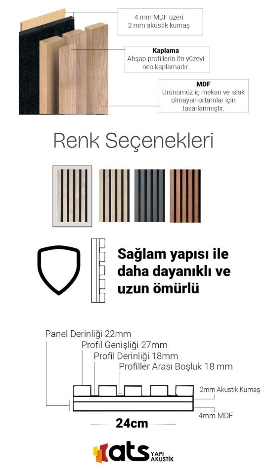 Ahşap Panel Safir Meşe