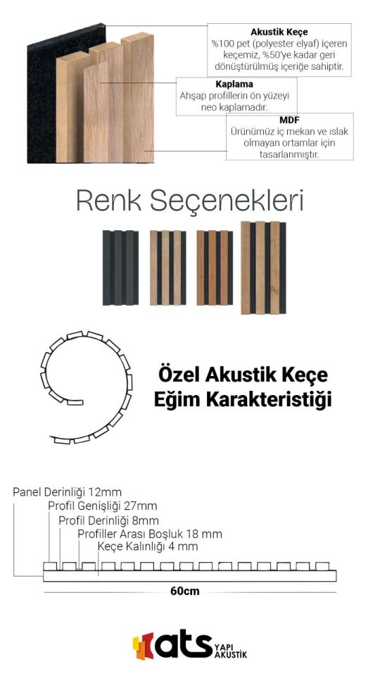 60 x 280 Ahşap Panel Savana Meşe